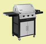 BBQ, barbecue Buffet 3-burner